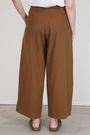 kassel trousers ochre pinstripe