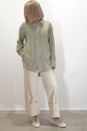 wd-092-lg hand tie shirt linden green