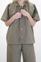 wd-096-cl camp collar shirt clay