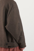 wd-112-br langhaus jacket woolen bracken