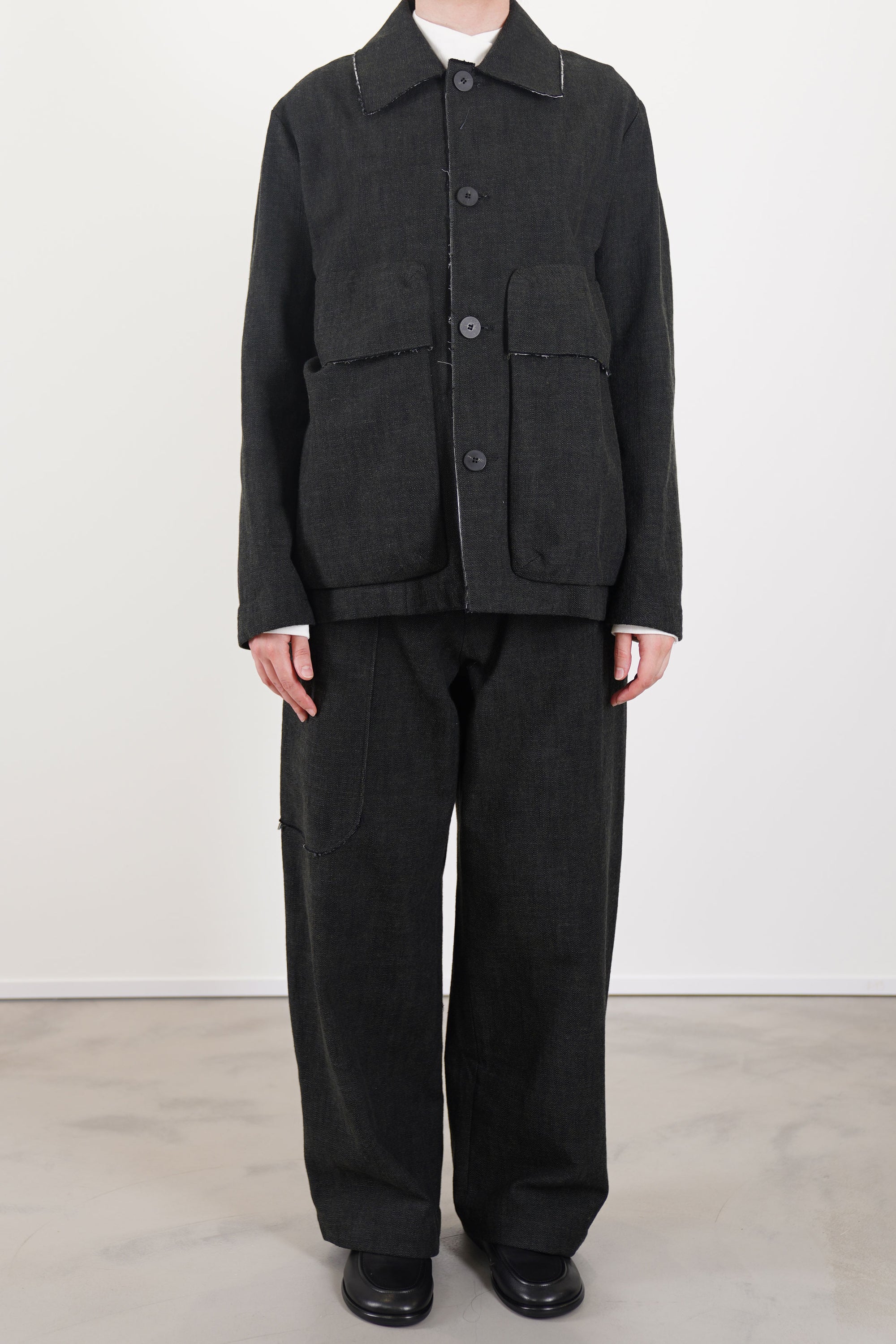 wd-118-ag beuys pocket jacket algae green