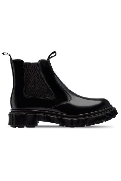 Leather Chelsea Boots Black by Adieu