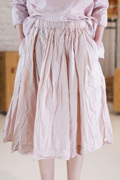 Pleated Short Skirt TC Petal Pink by Album di Famiglia-TU