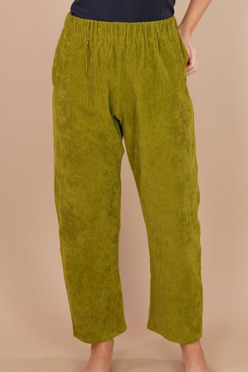 Cord Trousers Green by ApuntoB