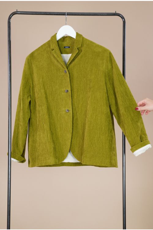 Corduroy Jacket Green by ApuntoB-S