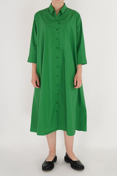 Cotton Dress Green by ApuntoB