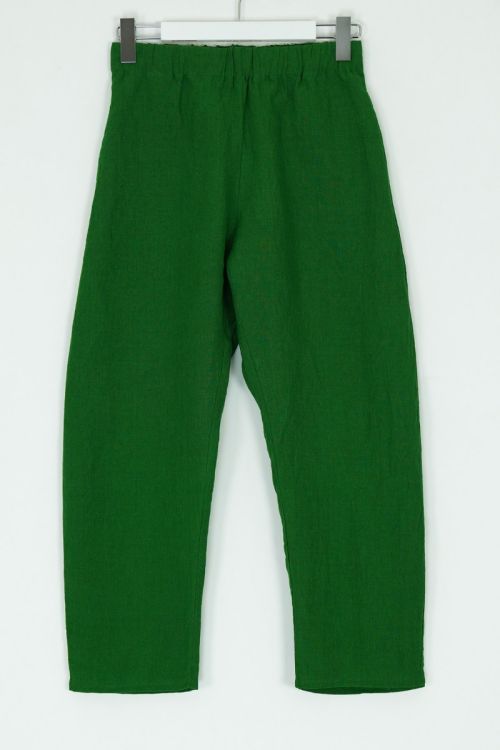 Linen Trousers Green by ApuntoB