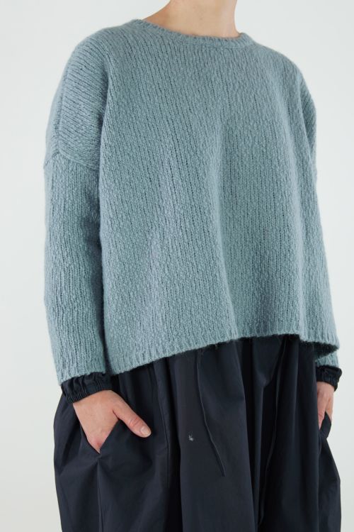 Wool and Cotton Sweater Sky P1644/TS756 by ApuntoB-S