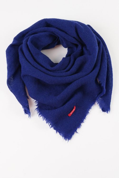 Small Cashmere Scarf Electric Blue by ApuntoB