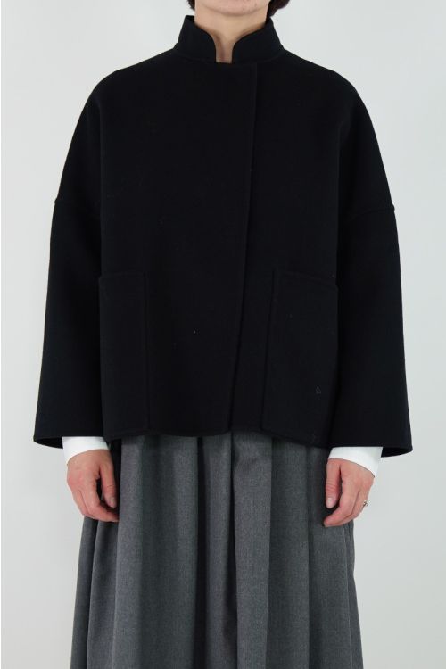 AS082 Jacket Zolfo Black Wool by Asciari