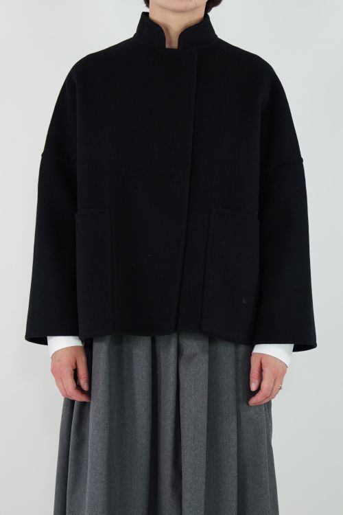 AS082 Jacket Zolfo Black Wool by Asciari-S