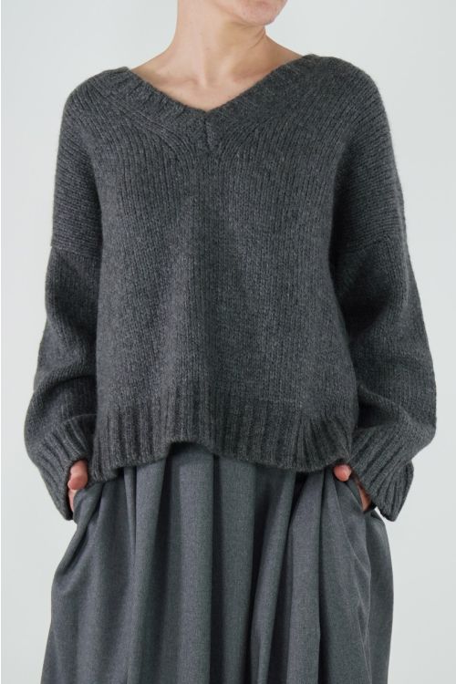 AS011 Sweater Ferro Cashmere Grey by Asciari