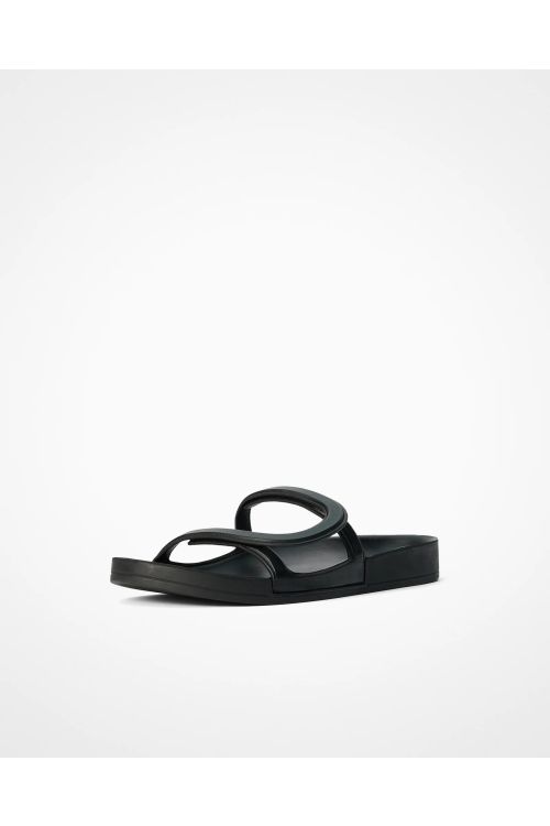 Isaac Leather Sandals Black by At.Kollektive x Isaac Reina-37EU