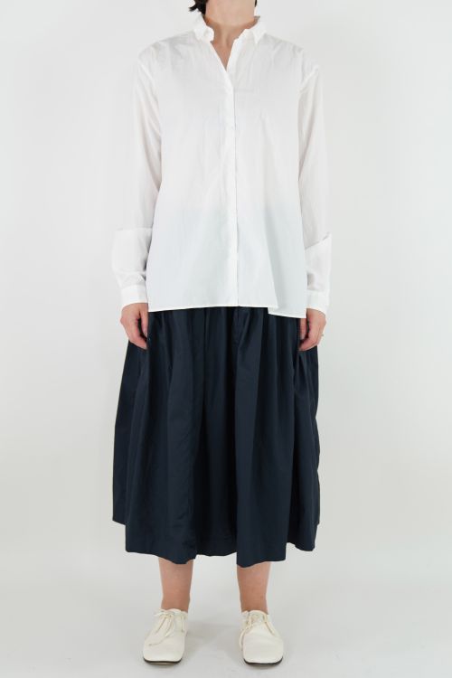 Loose Tyrol Shirt Cotton White by Bergfabel-XS