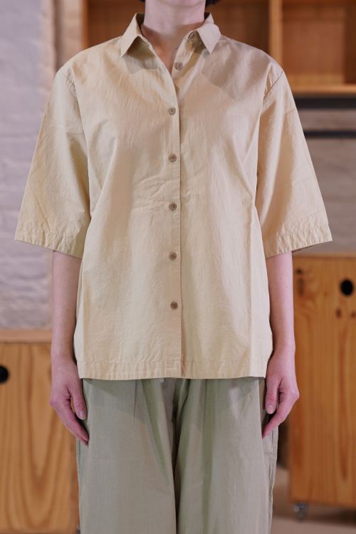 Atolless Shirt Beige 22FC338 by Casey Casey