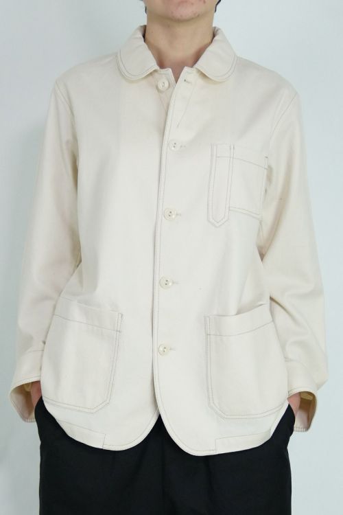 Jacket Christo Ivory by  Ecole de Curiosites