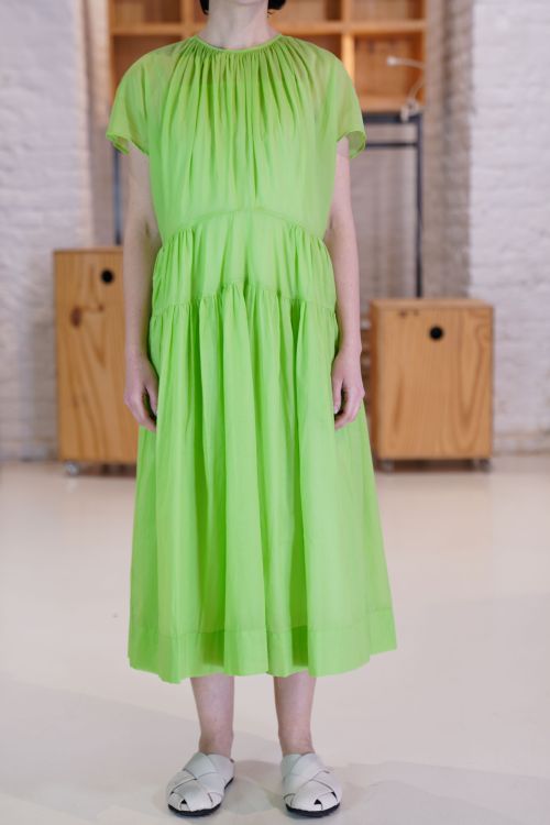 Dress Rachael Green Apple by Ecole de Curiosites-S