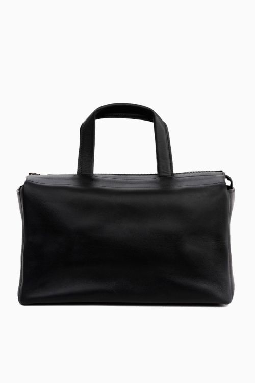 N° 543 Leather Handbag Standard Kawaii Black by Isaac Reina