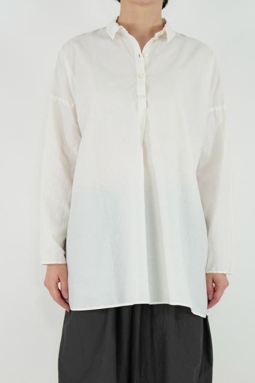 6492 Cotton and Silk Oversize Top Yoyi Moonlight by Manuelle Guibal