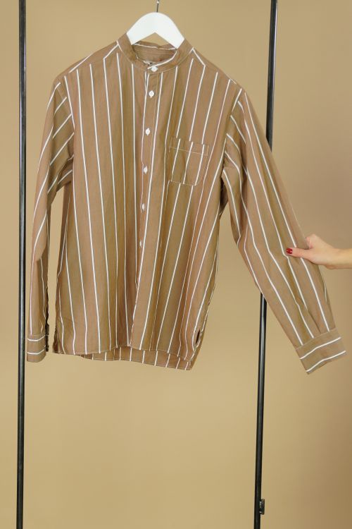 Shirt Boni Stripe Kraft by Manuelle Guibal-S