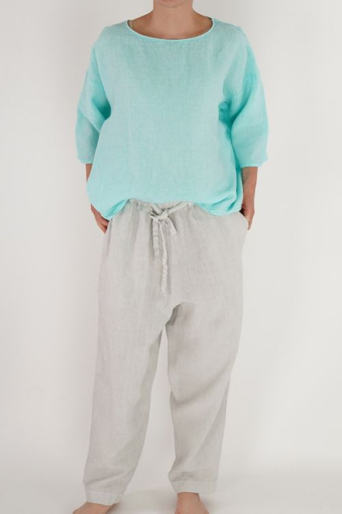 Wide Trousers Arci Clay by Manuelle Guibal 