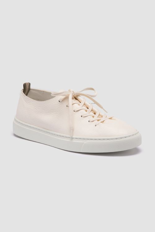 Leggera 100 Leather Sneakers Panna by Officine Creative