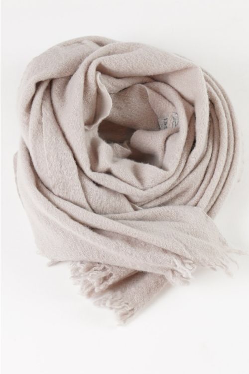 Handwashed Slow Cashmere Slim Sim Scarf Dune by Private0204
