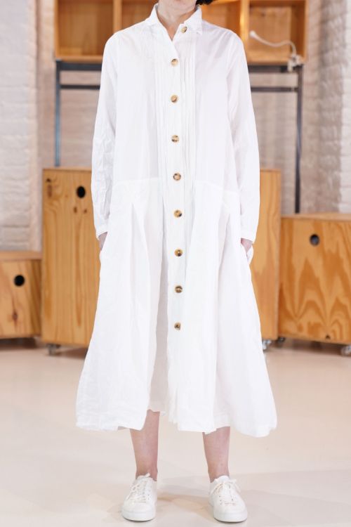 Dress SBD Crispy Cotton White by Ricorrrobe