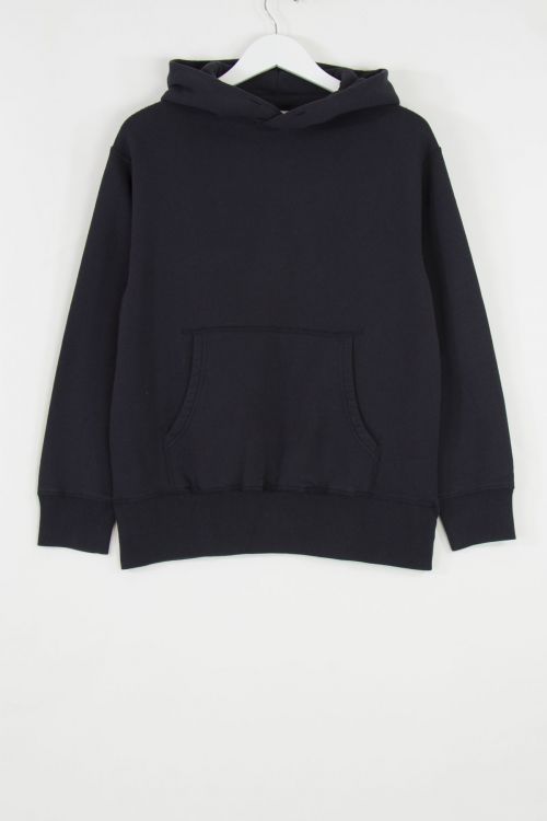 Brushed Cotton Sweatshirt Dark Navy by Toujours-TU