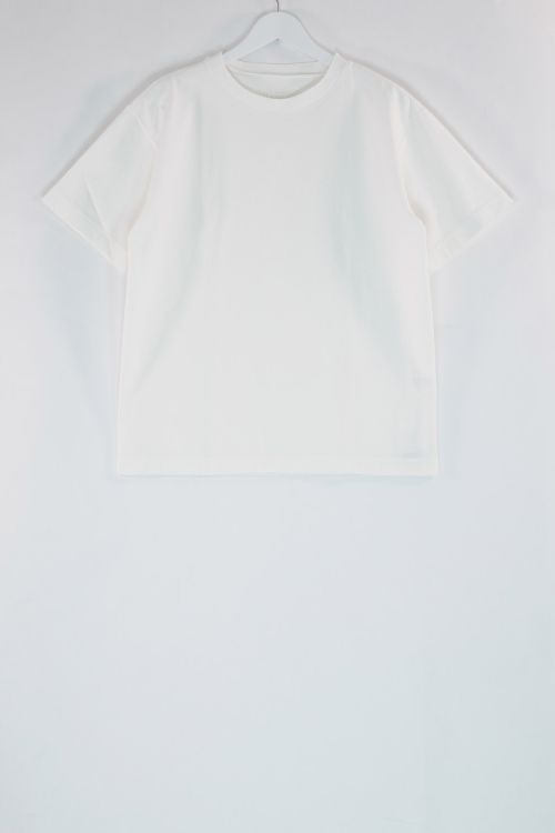 Heavy Cotton Big T-Shirt White by Toujours-TU