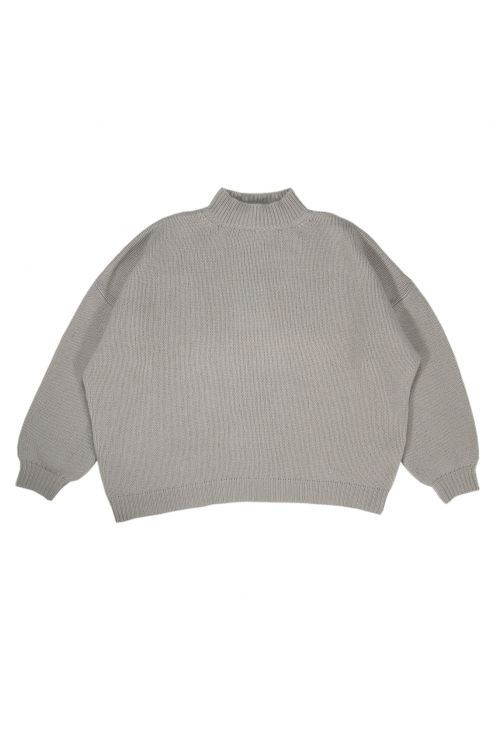 Oversized Sweater Olga Stone Cashmere by Warm-Me-TU