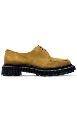 Suede Leather Derby Shoes Bog by Adieu
