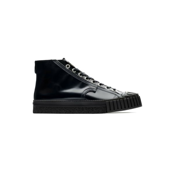 High Top Leather Sneakers by Adieu