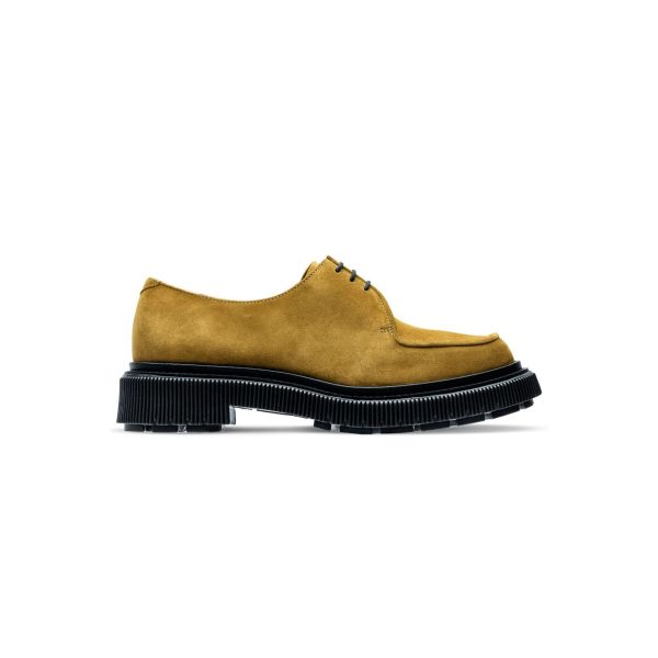 Suede Leather Derby Shoes Bog by Adieu