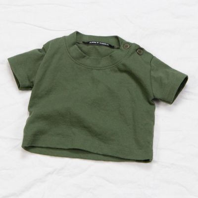 Unisex Baby T-Shirt HC Green by Album di Famiglia-3M