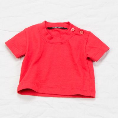 Unisex Baby T-Shirt HC Poppy Red by Album di Famiglia-3M