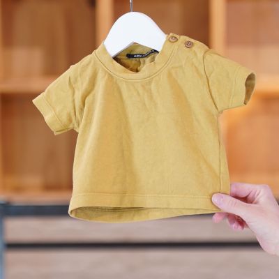 Unisex Baby T-Shirt HC Sun Yellow by Album di Famiglia