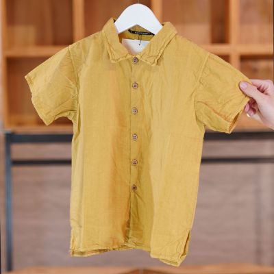 Baby Shirt Marti TC Sun Yellow by Album di Famiglia
