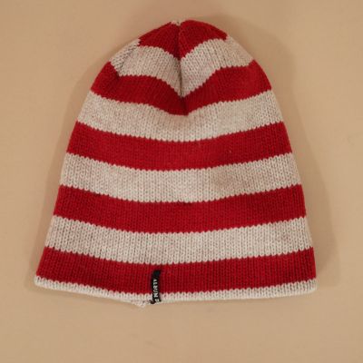 Striped Unisex Hat Red by Album di Famiglia