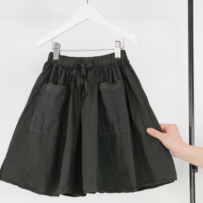 Thin Cotton Skirt Vicky Moss by Album di Famiglia-4Y