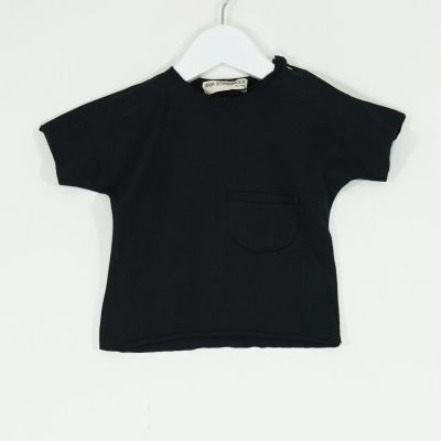 Baby T-Shirt Bedo Black by Anja Schwerbrock