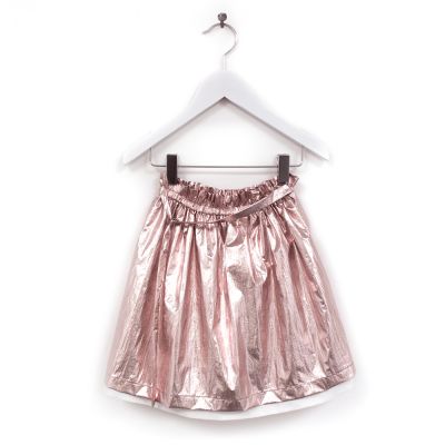 Skirt Tonia Metallic Pink by Anja Schwerbrock