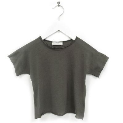 Supima Cotton T-Shirt Beni Charcoal by Anja Schwerbrock-4Y