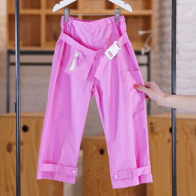 Trousers Pagro Pink by Anja Schwerbrock-4Y