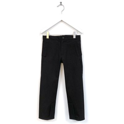 Unisex Fitted Trousers Polomi Black by Anja Schwerbrock