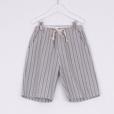 Bermuda Natural Blue Striped by Babe & Tess-3Y