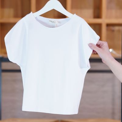Dance T-Shirt White by Babe & Tess-4Y