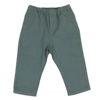 Baby Basic Pants Military Grey-3M