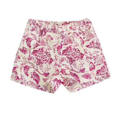 Baby Shorts Raspberry Bloom by Babe & Tess