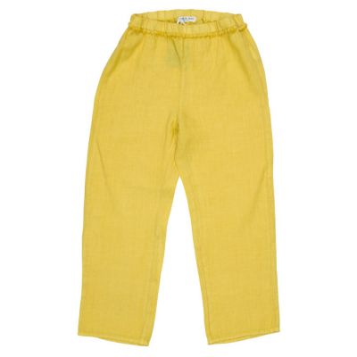 Baby Linen Trousers Lime by Babe & Tess